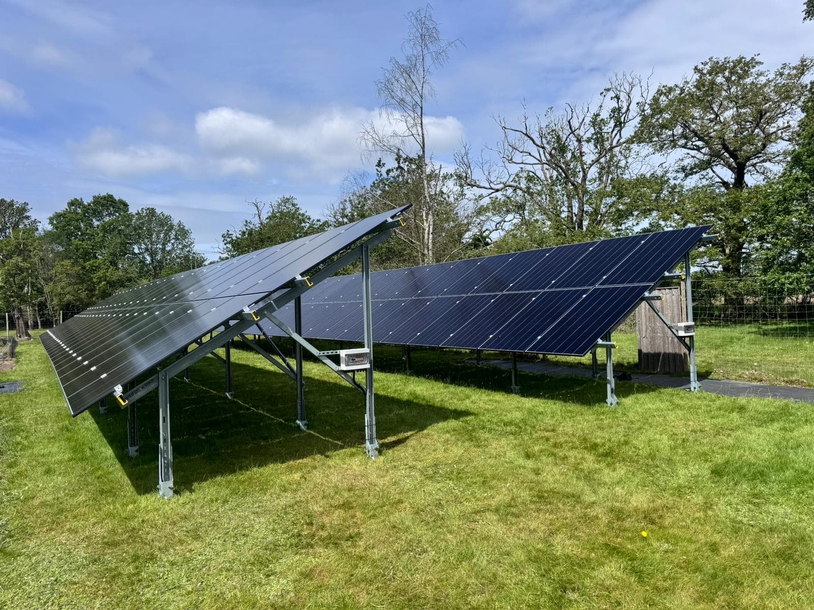 Solar panel installation by Sparrk PV